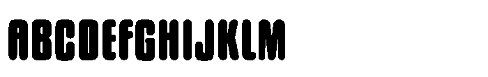 MC Heiano Saigou Font UPPERCASE