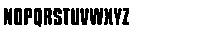 MC Heiano Saigou Font UPPERCASE