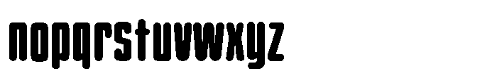 MC Heiano Saigou Font LOWERCASE