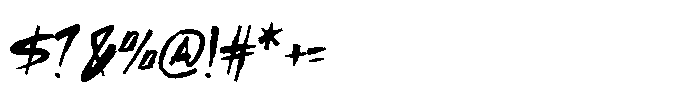 MC Heinstorm Font OTHER CHARS