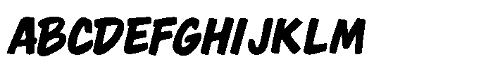 MC Hickolis Cromeson Font UPPERCASE