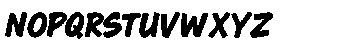 MC Hickolis Cromeson Font UPPERCASE