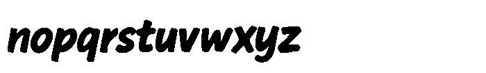 MC Hickolis Cromeson Font LOWERCASE