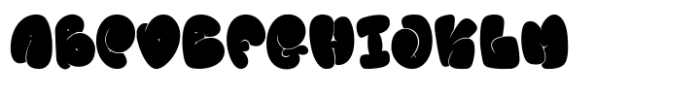 MC Hippans Font UPPERCASE