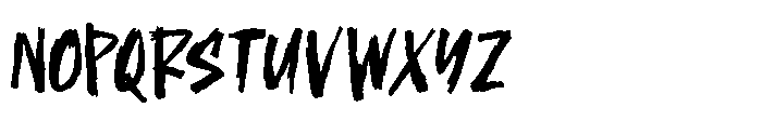 MC Jaber Maester Font LOWERCASE