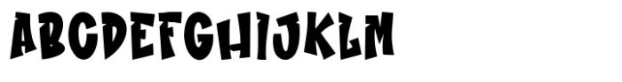 MC Jungle Fresh Font UPPERCASE