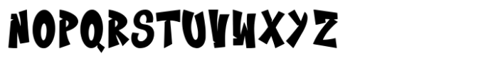 MC Jungle Fresh Font UPPERCASE