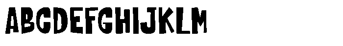 MC Ketto Kokka Font UPPERCASE