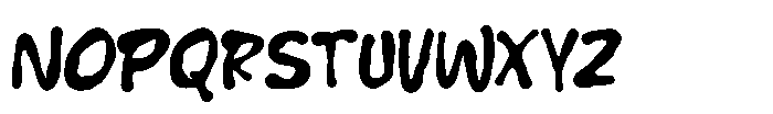 MC Korema Font LOWERCASE