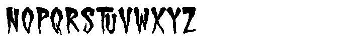 MC Lirax Anum Font UPPERCASE