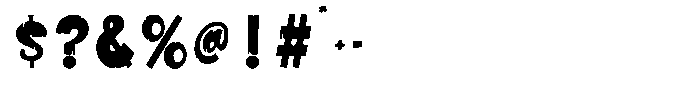 MC Lnomar Font OTHER CHARS