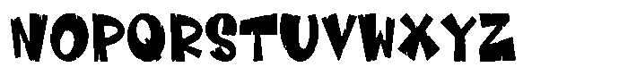 MC Lnomar Font LOWERCASE