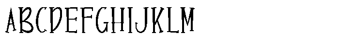 MC Lozuxo Font UPPERCASE