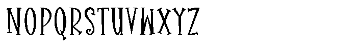 MC Lozuxo Font UPPERCASE