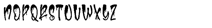 MC Ludiezt Font LOWERCASE