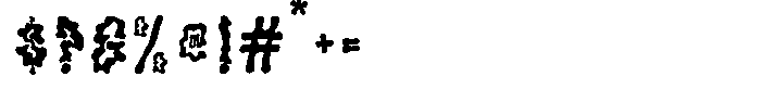 MC Luicoob Font OTHER CHARS
