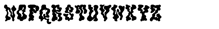 MC Luicoob Font UPPERCASE
