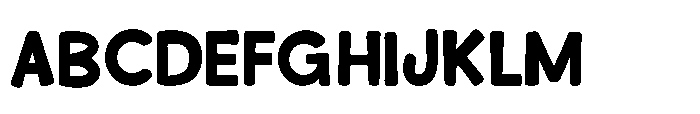 MC Luthgy Font UPPERCASE