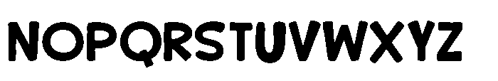 MC Luthgy Font UPPERCASE