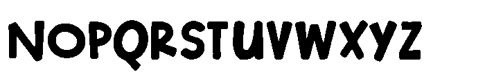 MC Luthgy Font LOWERCASE