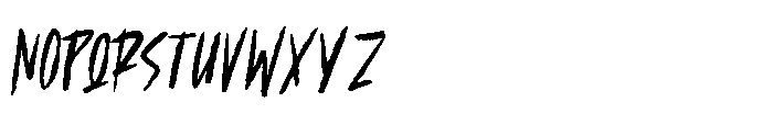 MC Marsupi Font LOWERCASE