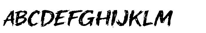 MC Meliod Larsen Font UPPERCASE