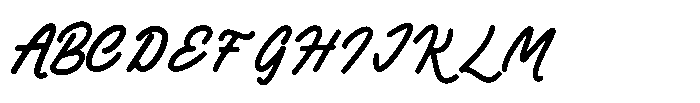 MC Mingers Font UPPERCASE