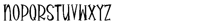 MC Molarois Wluzeg Font LOWERCASE