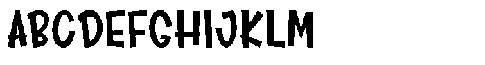 MC Monsgelmif Font UPPERCASE