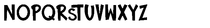 MC Monsgelmif Font UPPERCASE