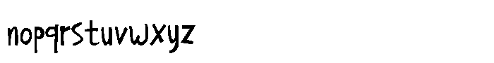 MC Motreisa Font LOWERCASE