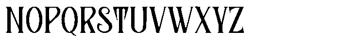 MC Ochlaz Font LOWERCASE