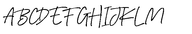 MC Opily Ruhofa Font UPPERCASE