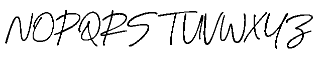 MC Opily Ruhofa Font UPPERCASE