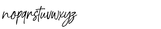 MC Opily Ruhofa Font LOWERCASE