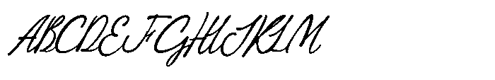 MC Peftyon Font UPPERCASE