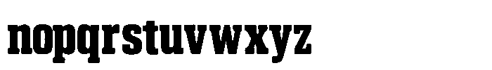 MC Peliod Course Font LOWERCASE