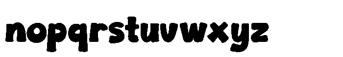 MC Poow Geudy Font LOWERCASE