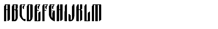 MC Puscreb Font UPPERCASE