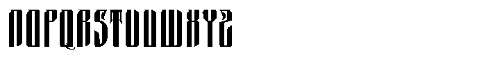 MC Puscreb Font UPPERCASE