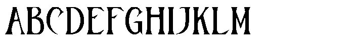 MC Qlastroy Font UPPERCASE