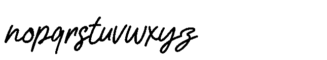 MC Quin Forte Font LOWERCASE