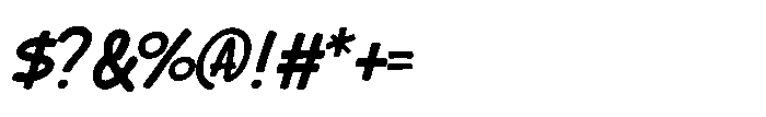 MC Ramsipe Carbion Font OTHER CHARS