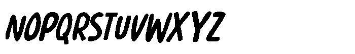MC Ramsipe Carbion Font LOWERCASE