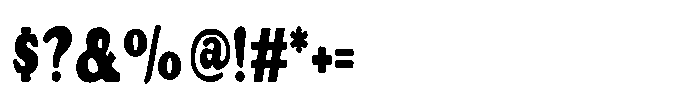 MC Reity Cegohe Font OTHER CHARS
