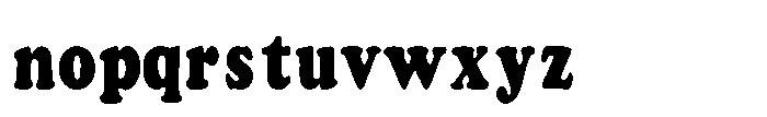 MC Reity Cegohe Font LOWERCASE