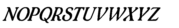 MC Restion Cafferia Font UPPERCASE