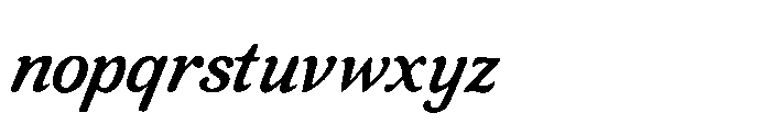 MC Restion Cafferia Font LOWERCASE