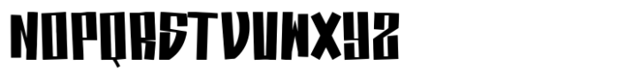 MC Rezhett Font UPPERCASE