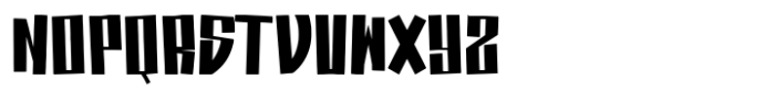 MC Rezhett Font LOWERCASE